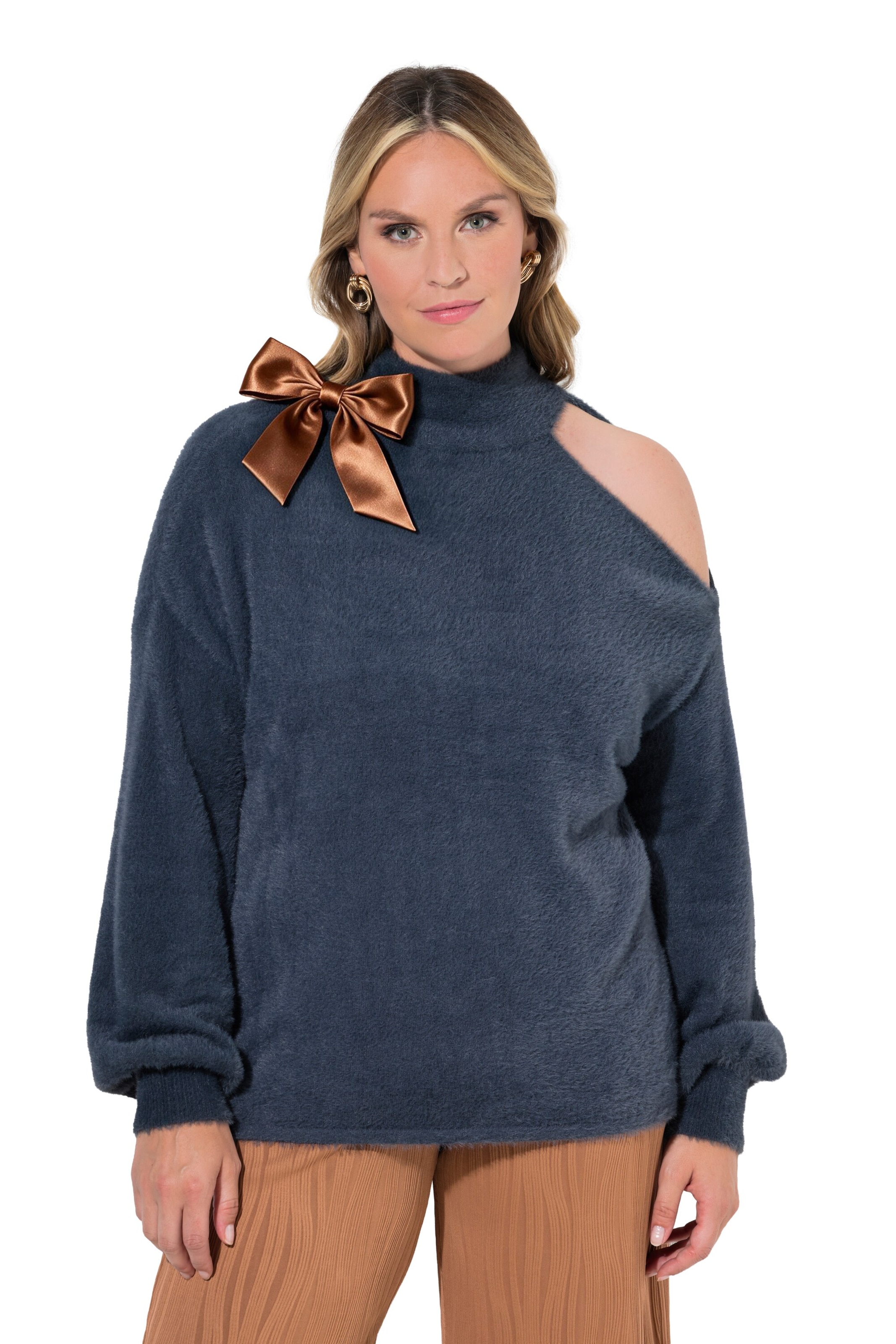 MIAMODA Sweater in Blue: front