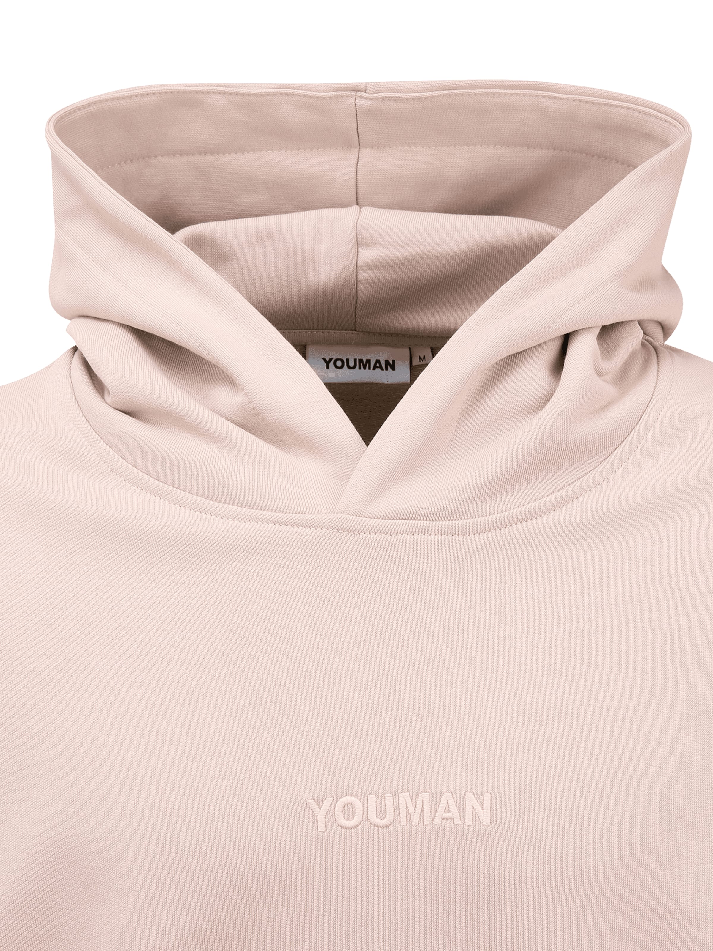 Youman Collegepaita 'Joe Oversize' värissä beige