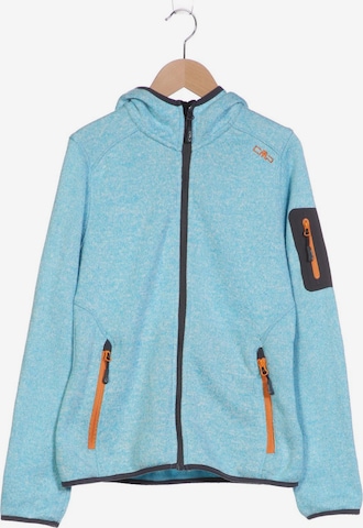 CMP Sweatshirt & Zip-Up Hoodie in L in Blue: front