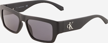 Ochelari de soare 'CKJ22635S' de la Calvin Klein Jeans pe negru: față