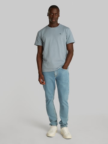 pilka Calvin Klein Jeans Marškinėliai
