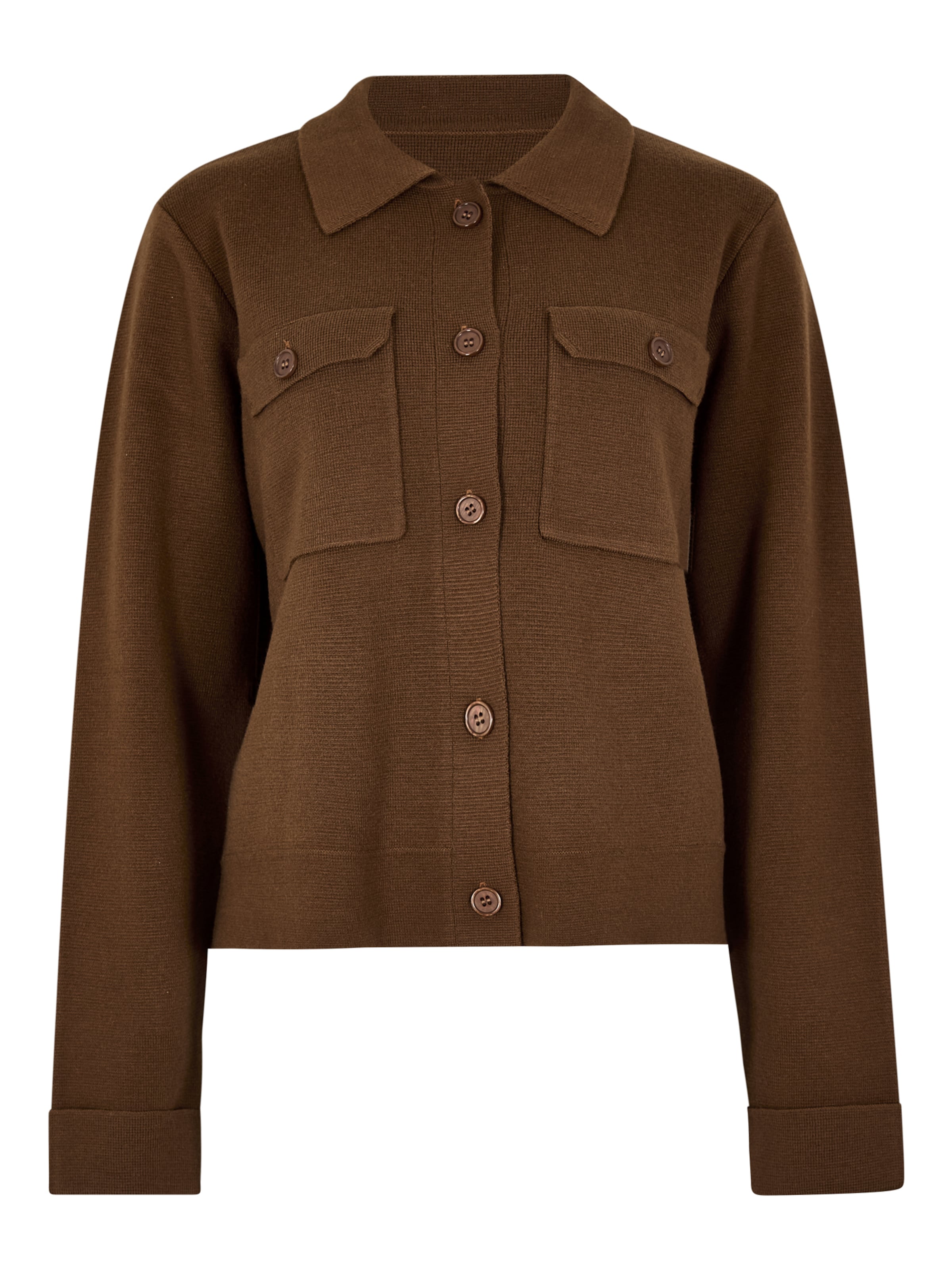 Cardigan ' ' Apricot en orange : devant