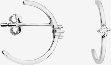 Sofia Milani Ohrringe 'Zirconia' in Silber: Vorderseite