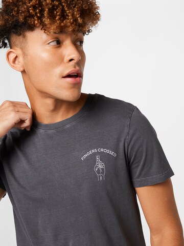 TOM TAILOR DENIM T-Shirt in Grau