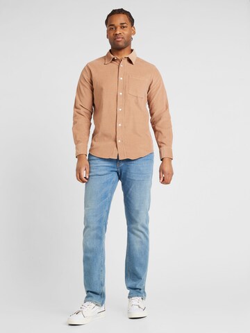 AÉROPOSTALE Regular Fit Hemd in Beige