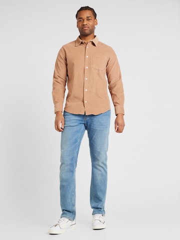 AÉROPOSTALE Regular Fit Skjorte i beige