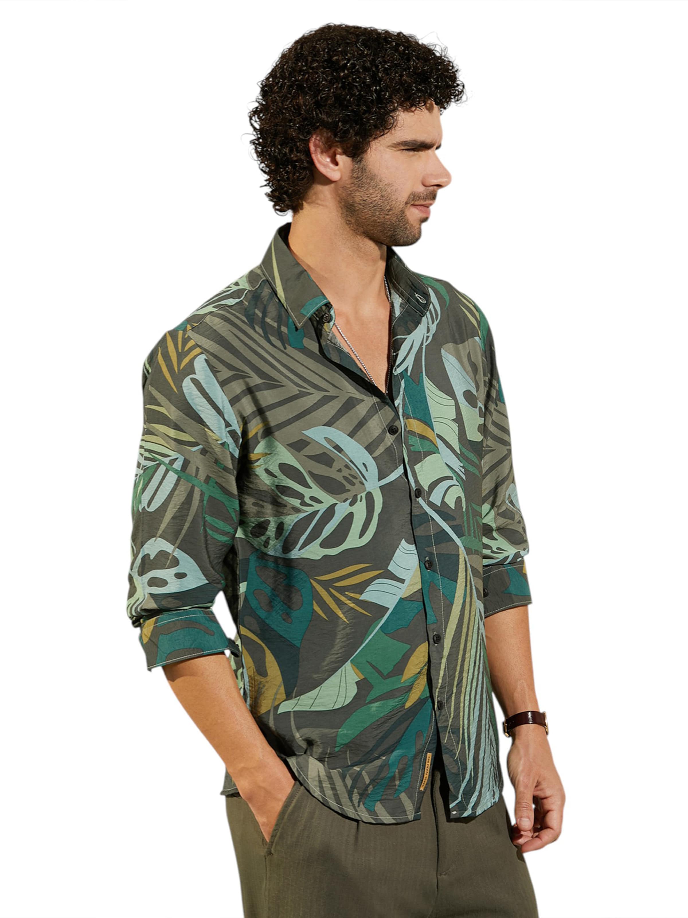 žalia Campus Sutra Standartinis modelis Marškiniai