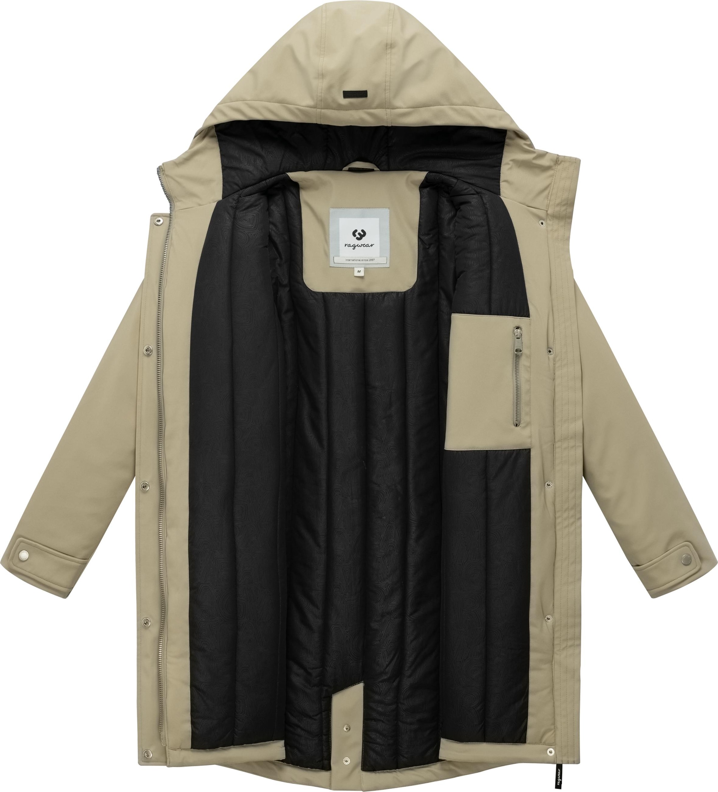 Ragwear Raincoat 'Itiga' in Beige
