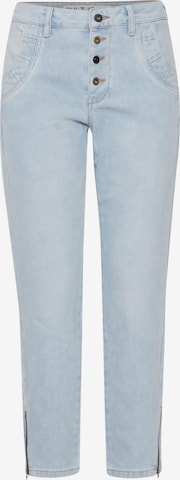 PULZ Jeans Loosefit 5-Pocket Jeans 'Malvina' in Blau: predná strana