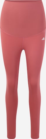 Pantaloni sportivi di ADIDAS PERFORMANCE in rosa: frontale