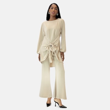 Elara Tapered Broekpak 'Abaya' in Beige