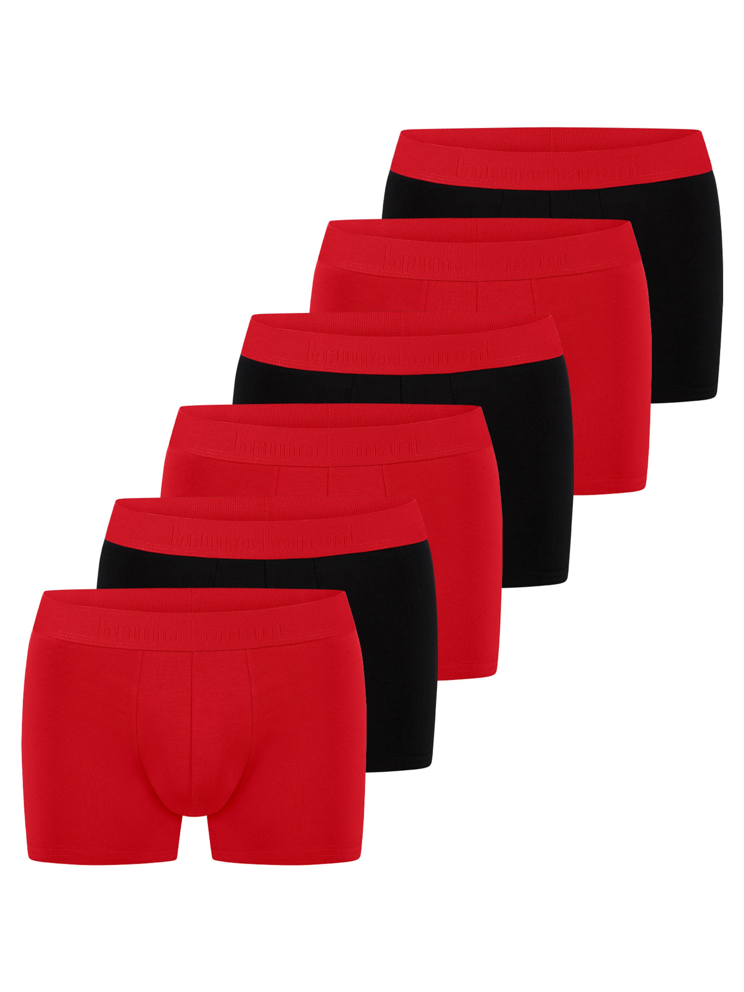 Bruno Banani Boxer shorts 'Flowing' in Red: front