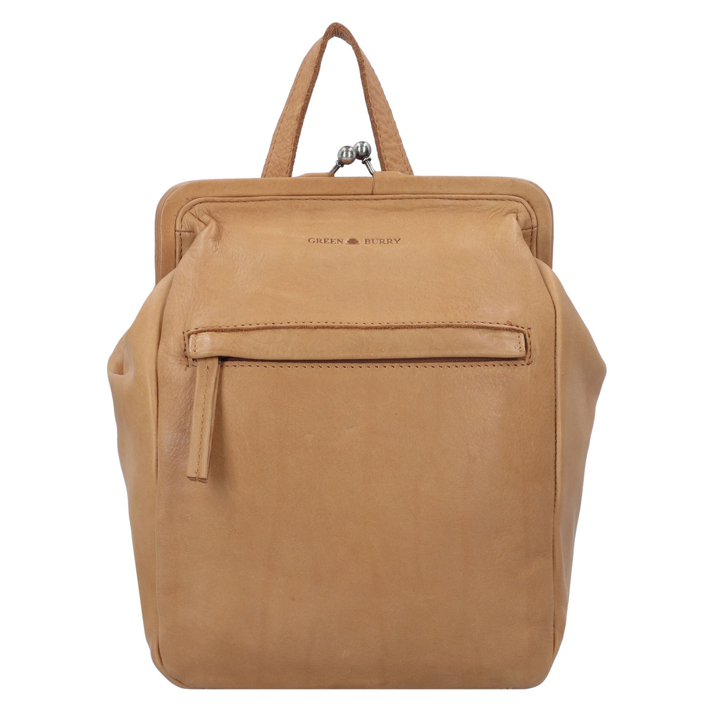 Zaino 'Vintage' di GREENBURRY in marrone: frontale