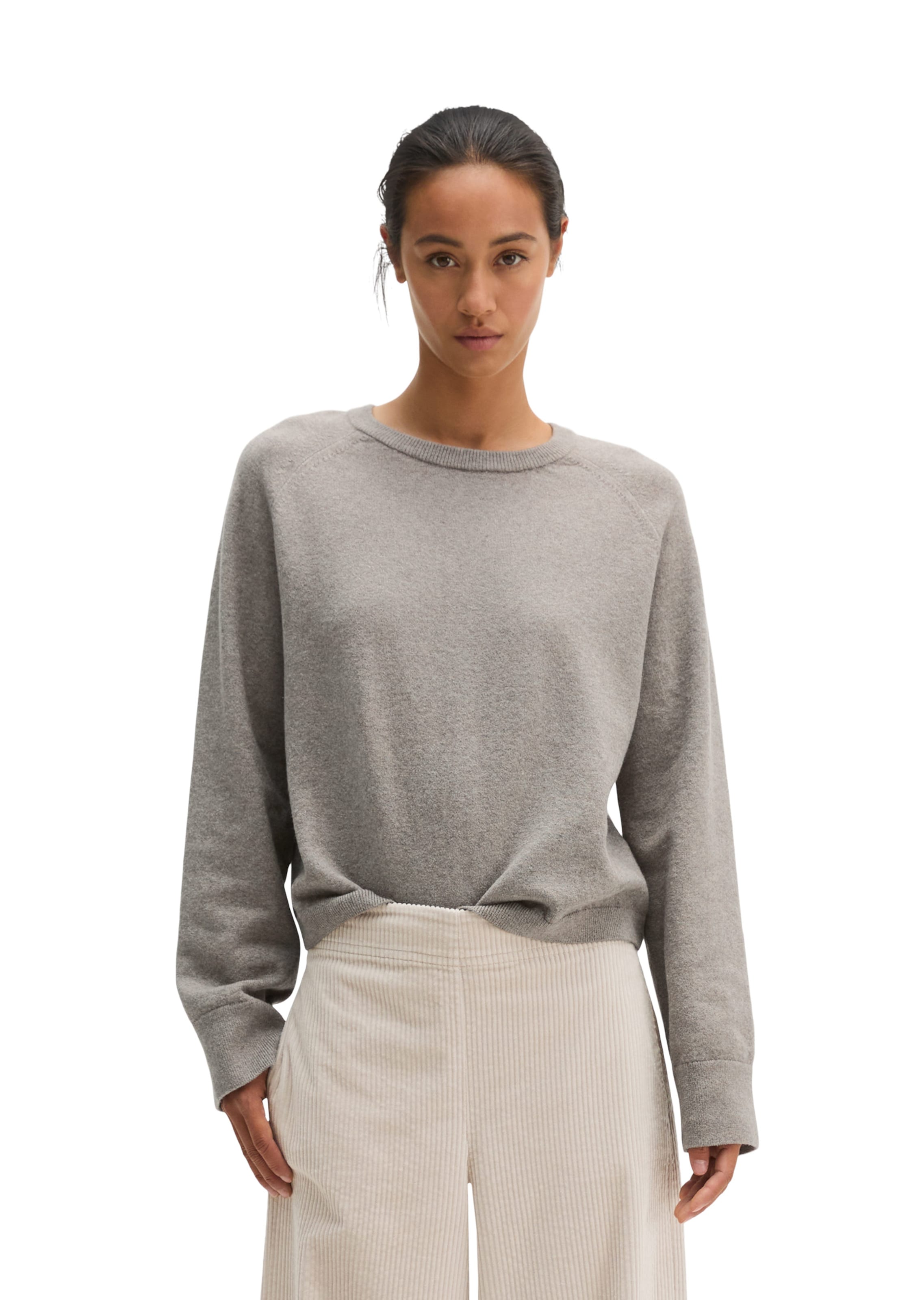 Marc O'Polo Sweater in Grey: front