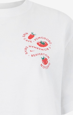 Nike Sportswear Μπλουζάκι 'CAFE TOMATO' σε λευκό: μπροστά