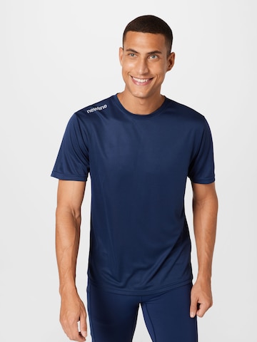 Newline T-shirt i blå: framsida