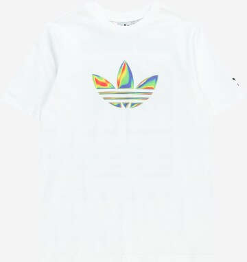 ADIDAS ORIGINALS - Camiseta en blanco: frente