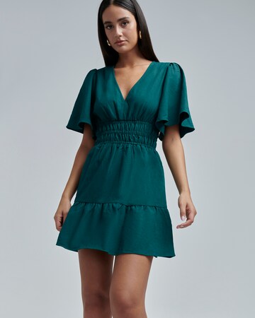 BWLDR Dress 'Brina' in Green: front