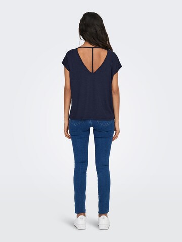 T-shirt 'ADDY' ONLY en bleu