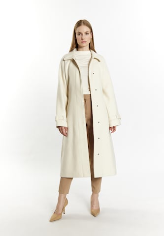 DreiMaster Klassik Ανοιξιάτικο και φθινοπωρινό παλτό 'Acalmar' σε λευκό