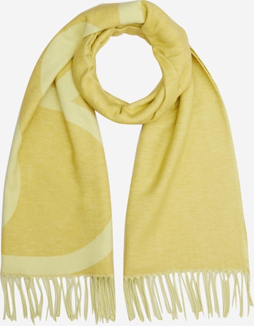 s.Oliver Scarf in Yellow: front