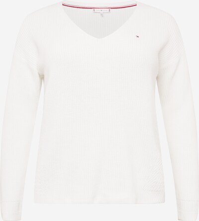 Tommy Hilfiger Curve Pulover 'HAYANA' u bijela, Pregled proizvoda