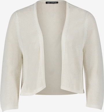 Cardigan Betty Barclay en blanc : devant
