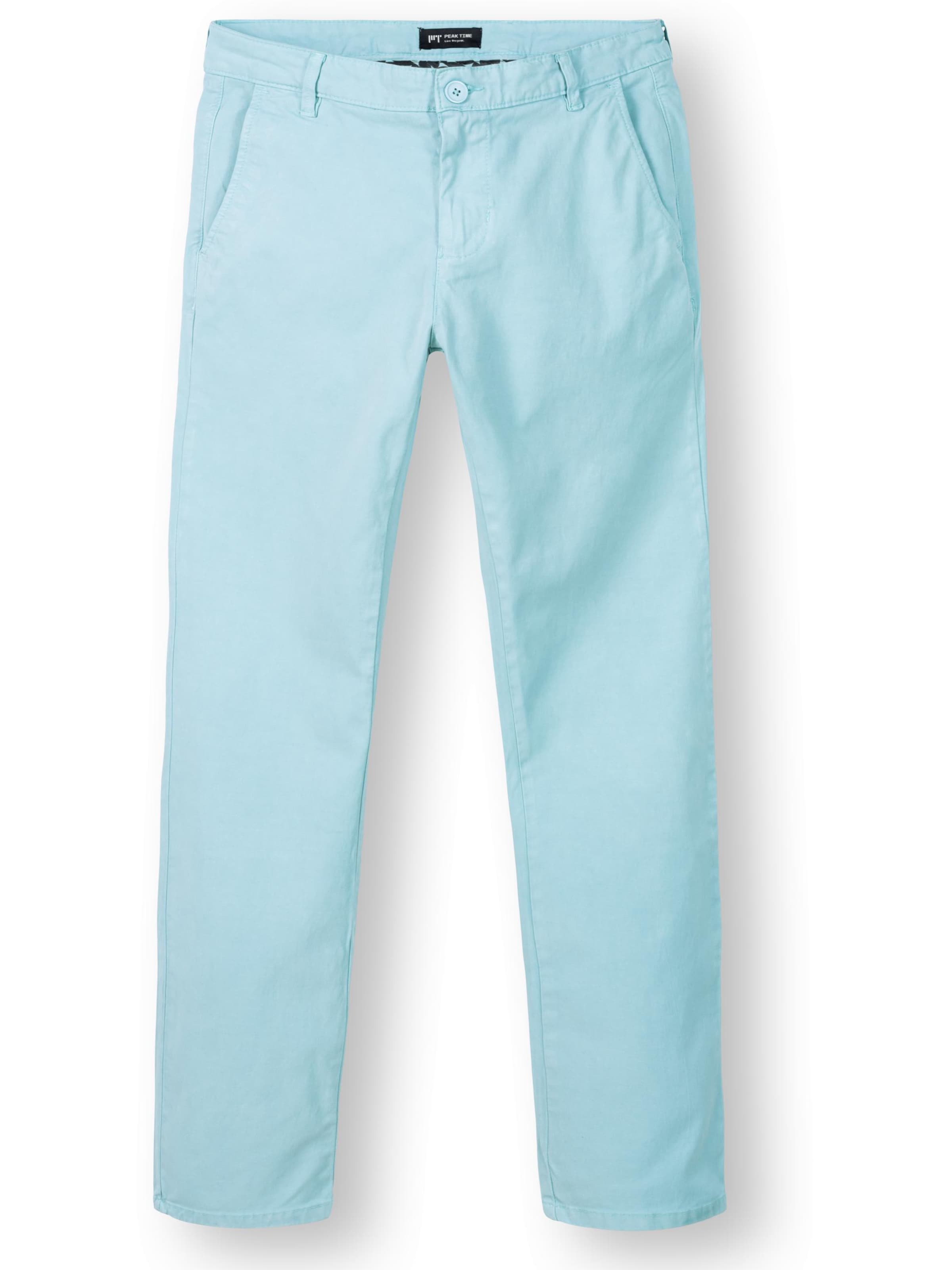 Pantalon chino 'Astron' Peak Time en bleu : devant