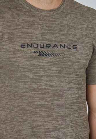 ENDURANCE Performance shirt 'PORTOFINO' in Brown