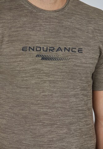 ENDURANCE Performance Shirt 'PORTOFINO' in Brown