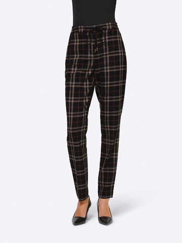 heine Regular Pants in Black: front