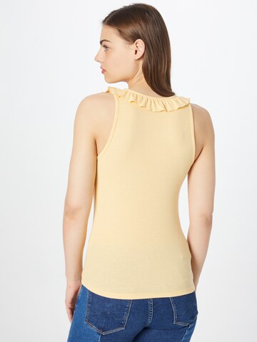 Pepe Jeans - Top 'DORINA' en amarillo