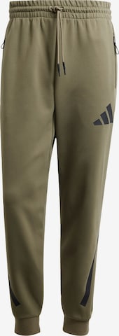 ADIDAS SPORTSWEAR Sports trousers 'Z.N.E.' in Green: front
