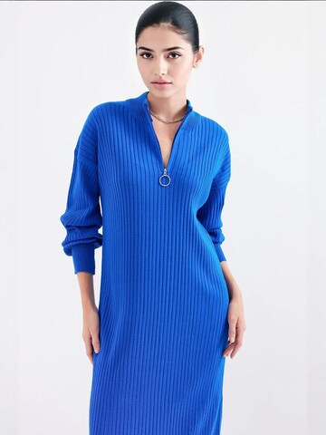 Bigdart Gebreide jurk 'Strickkleider' in Blauw