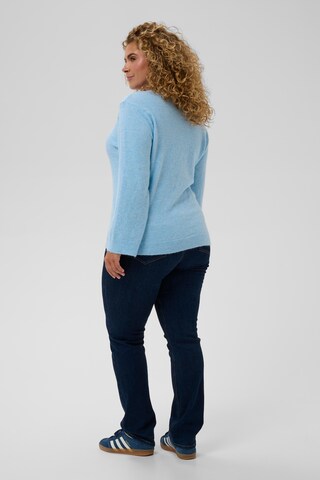 KAFFE CURVE Pullover 'KCJilanda' i blå