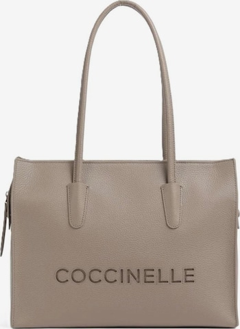 Coccinelle Schultertasche 'E1UAK110201' in Grau: Vorderseite
