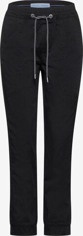 STREET ONE Loose fit Pants in Black: front
