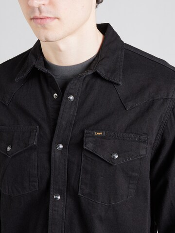Lee Klasický střih Košile 'REGULAR WESTERN SHIRT' – černá