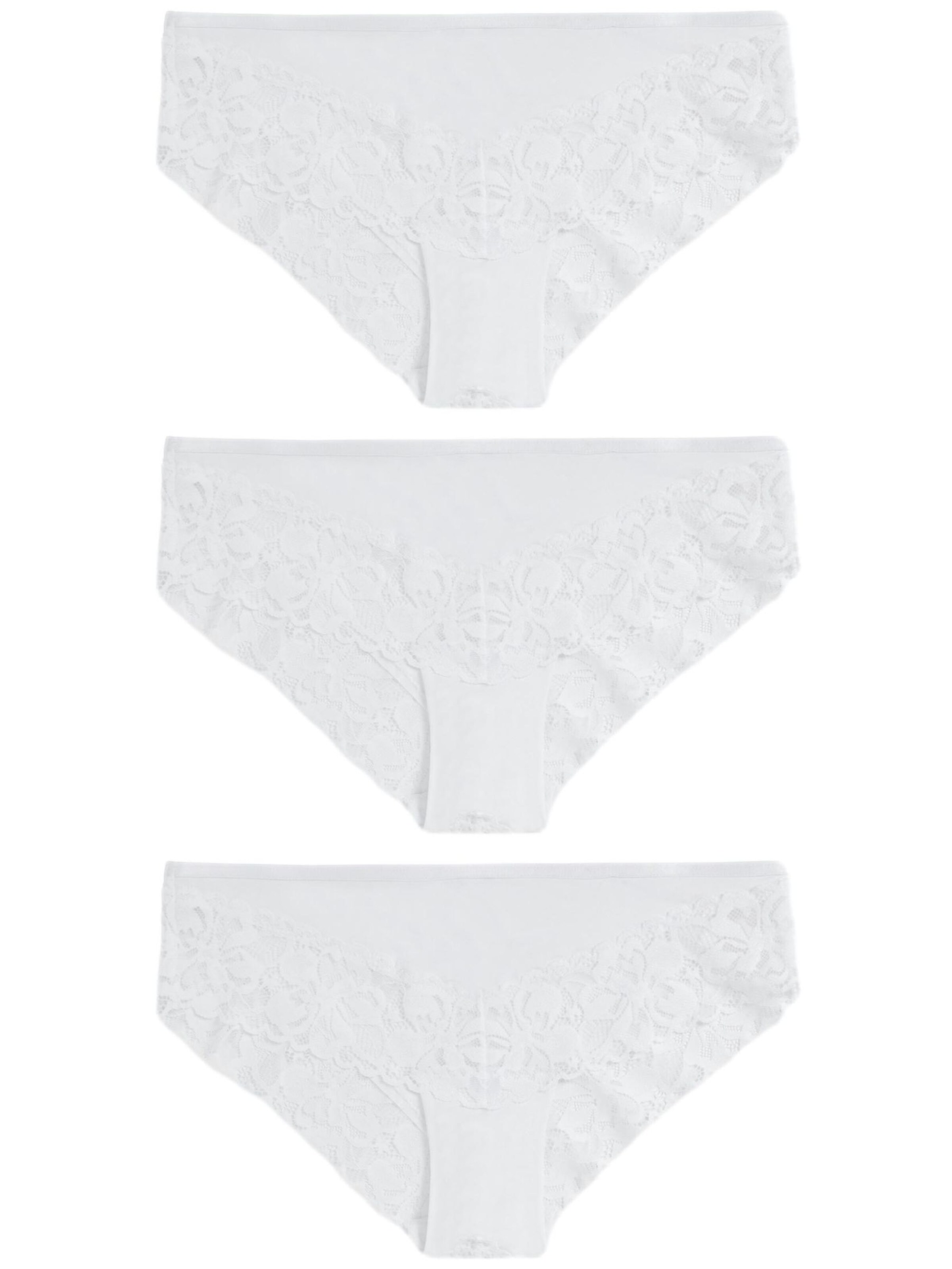 Slip de la Next pe alb: față