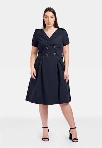 Karko Shirt Dress 'KATARZYNA' in Blue: front