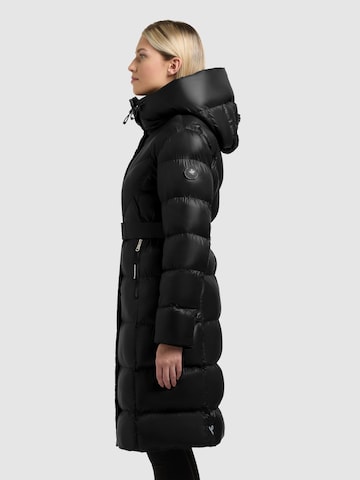 khujo Wintermantel 'Dulce' in Zwart