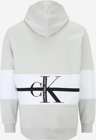 Sweat-shirt Calvin Klein Jeans Plus en gris