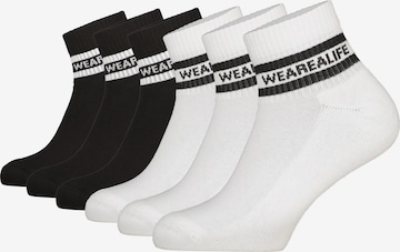 alife & kickin Socks 'RikaAK' in Black: front