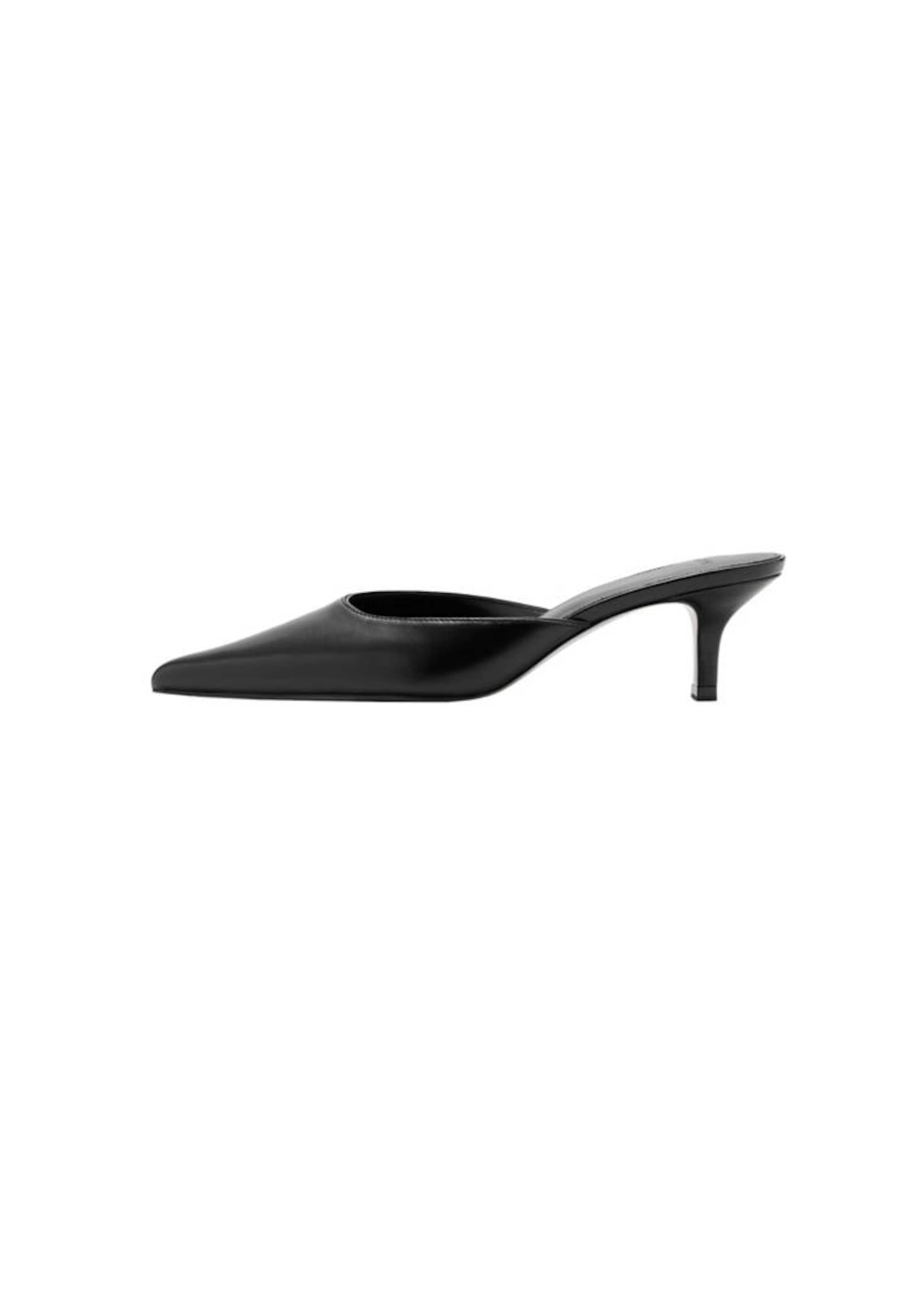 MANGO Sandals 'Muly' in Black: front