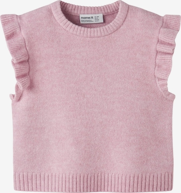 NAME IT - Jersey en lila: frente