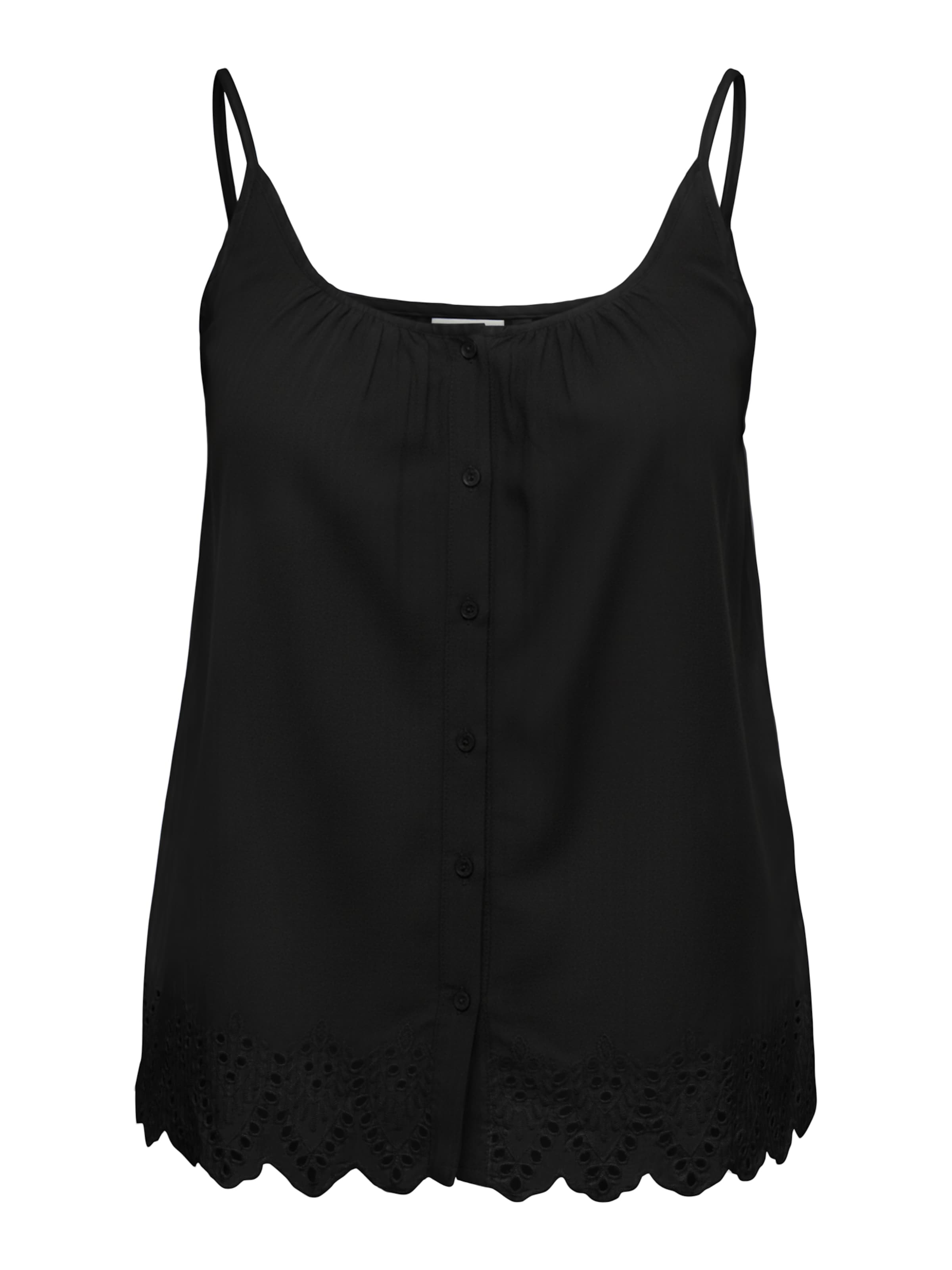 ONLY Carmakoma Top 'CARTULUM' in Schwarz: Vorderseite