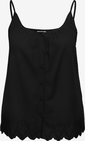 ONLY Carmakoma - Top 'CARTULUM' en negro: frente