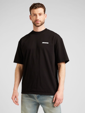 Pegador Shirt 'BASS' in Zwart: voorkant