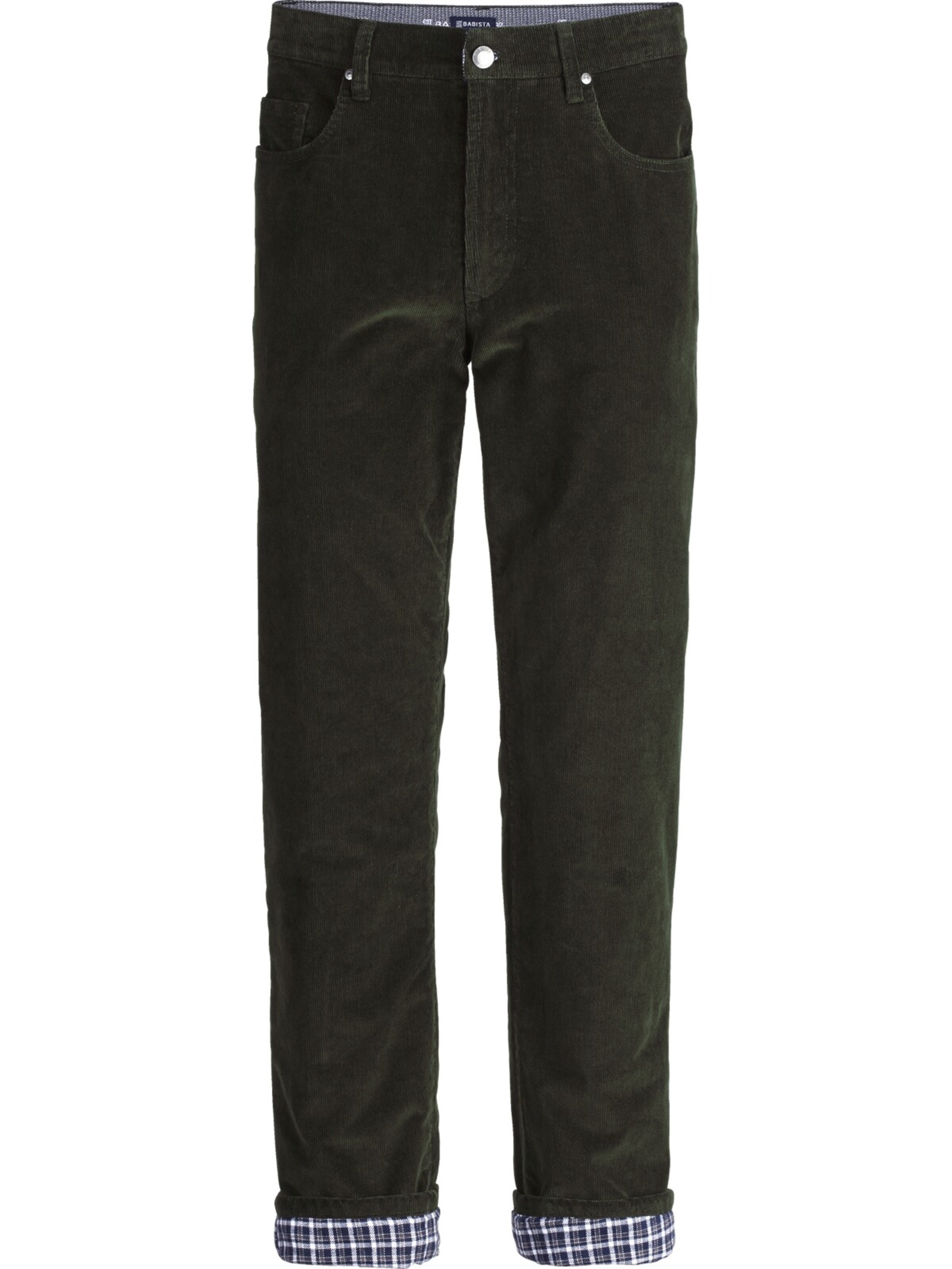 BABISTA Regular Pants ' Lununo ' in Green: front