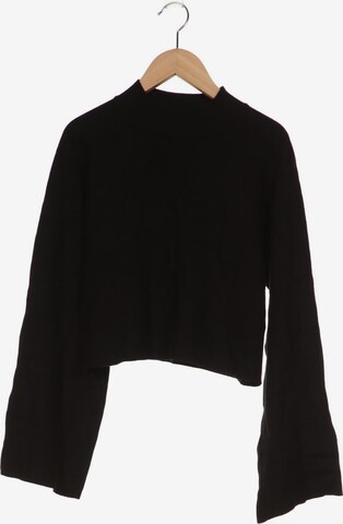 NA-KD Sweater & Cardigan in S in Black: front